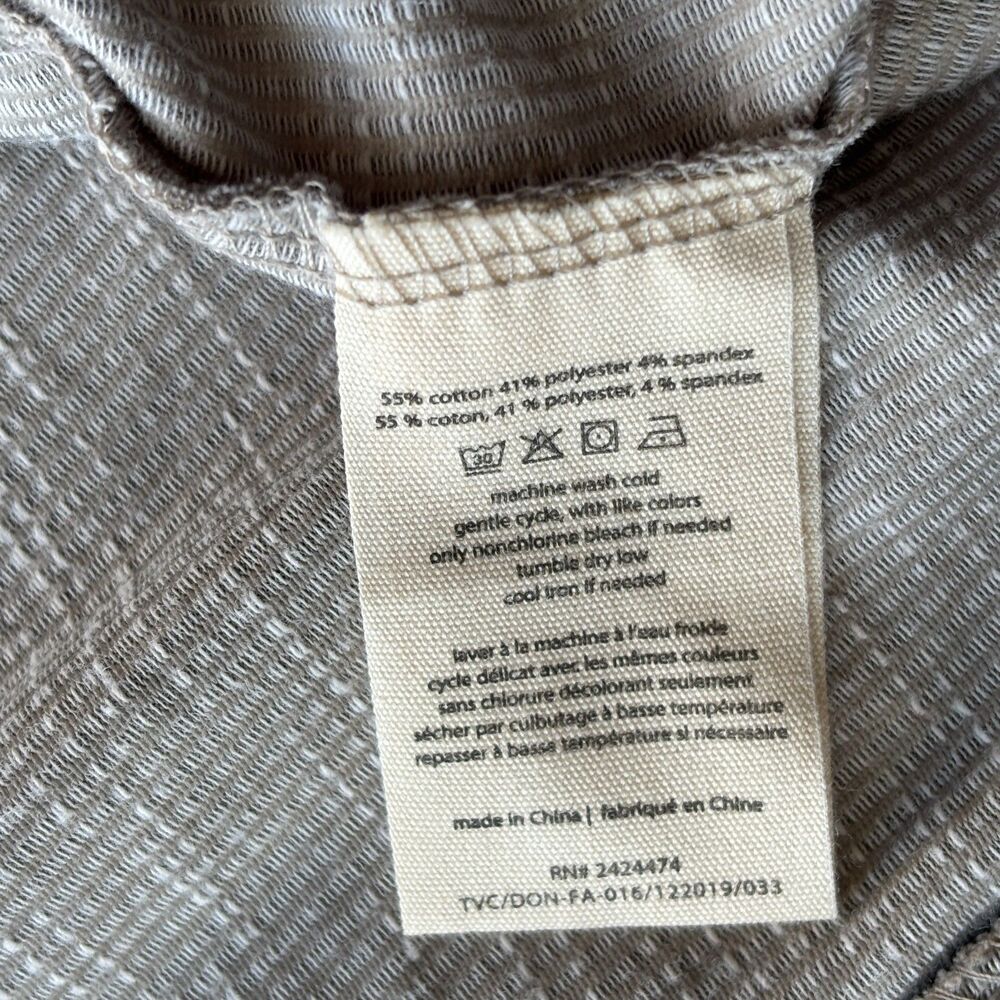 Anthropologie Donni Sandwash Grey Ribbed Cardigan NWT Size OSFA Plus - Picture 12 of 12